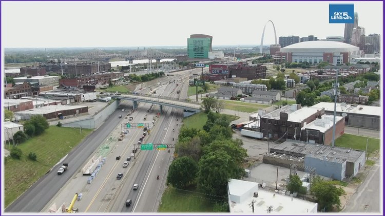 I-44 will be fully closed downtown for roadwork starting Friday