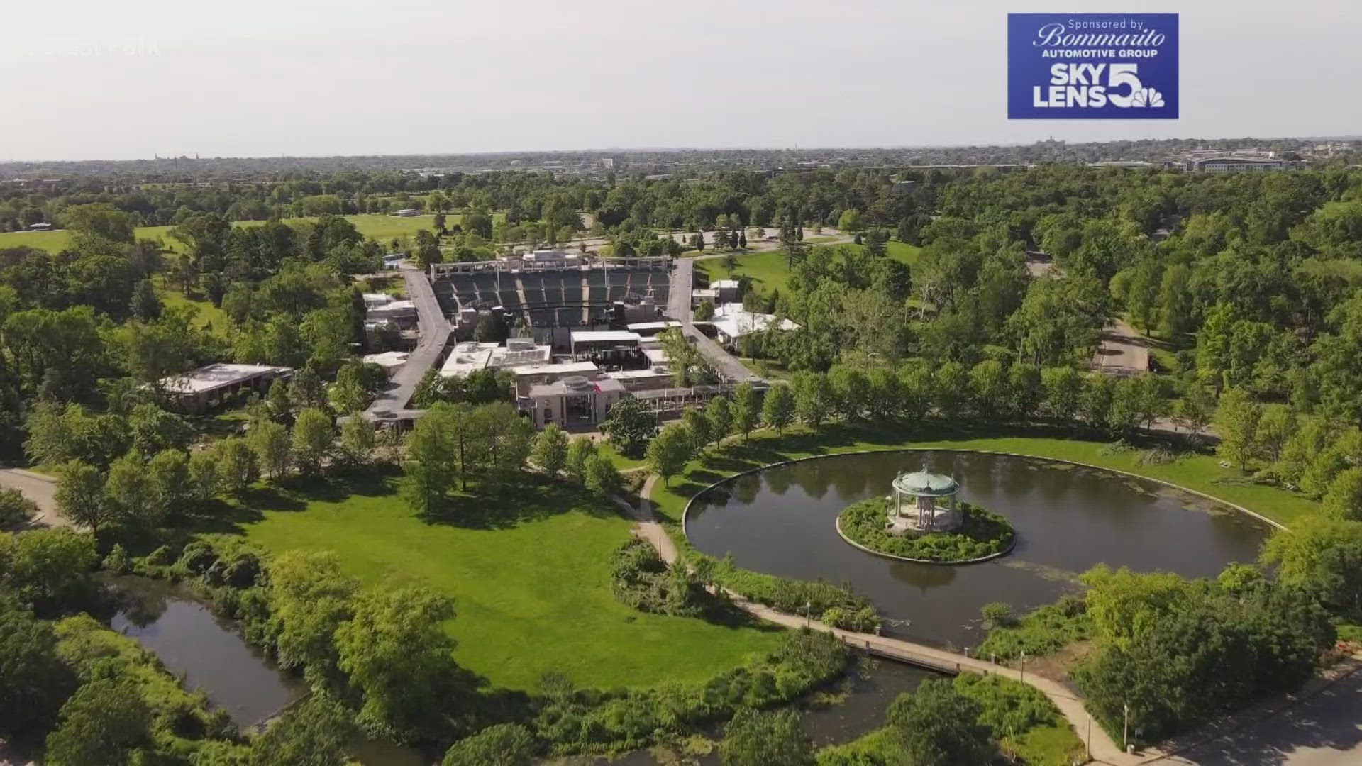 Exactly one month after a tornado damaged Forest Park, the Muny opens for its first show of the season. The iconic main stage was spared from the destruction.