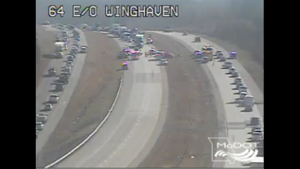 3 transported to hospital after wrong-way driver causes crash | ksdk.com