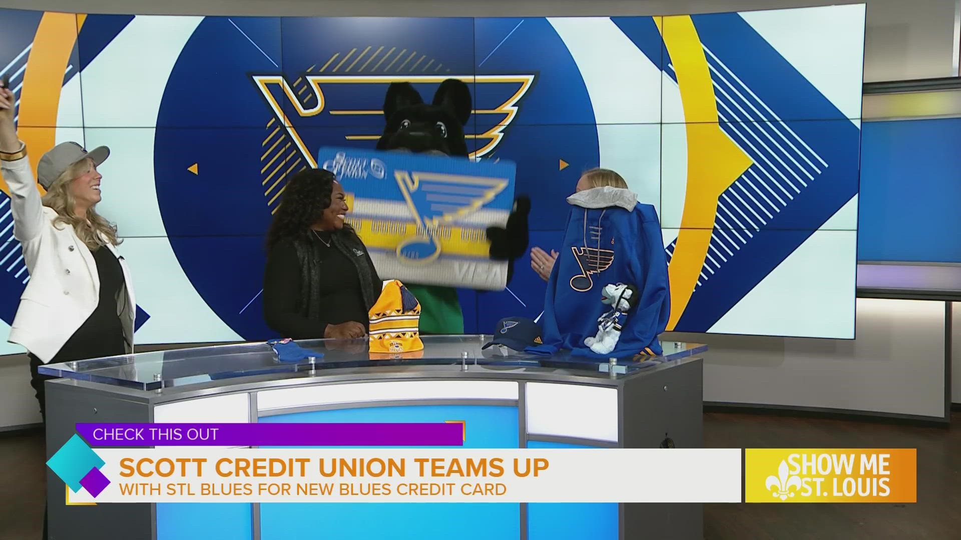 Scott Credit Union launches new St. Louis Blues Credit Card