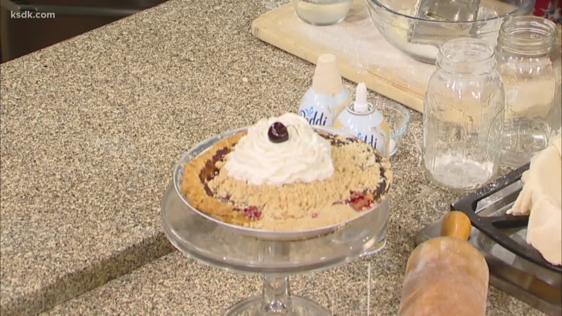 Chef Liz Schuster of Tenacious Eats shares a recipe in honor of National Cherry Pie Day.