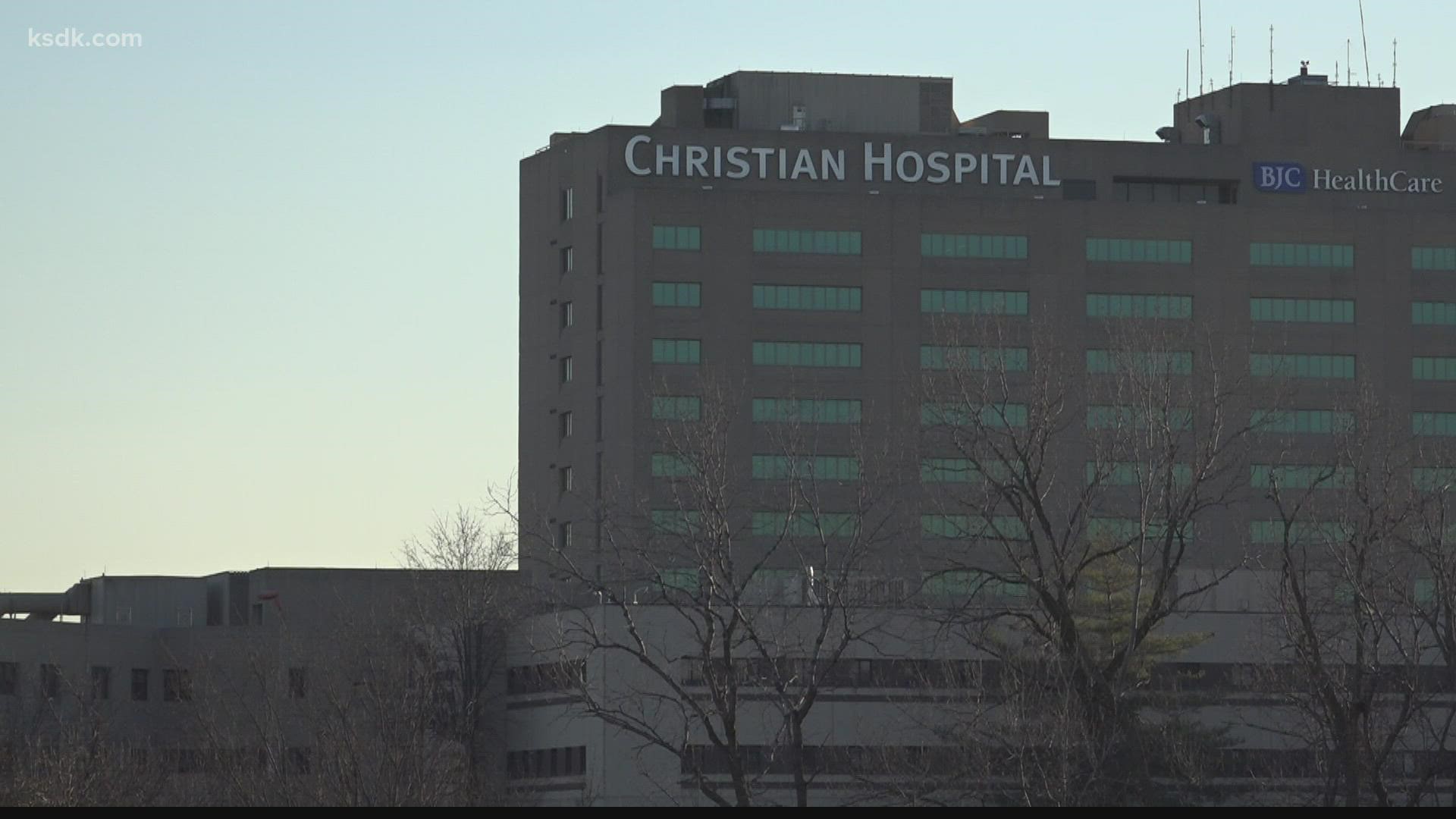 FEMA's U.S. Navy is deploying a 44-person team of military medical personnel to Christian Hospital on Wednesday.