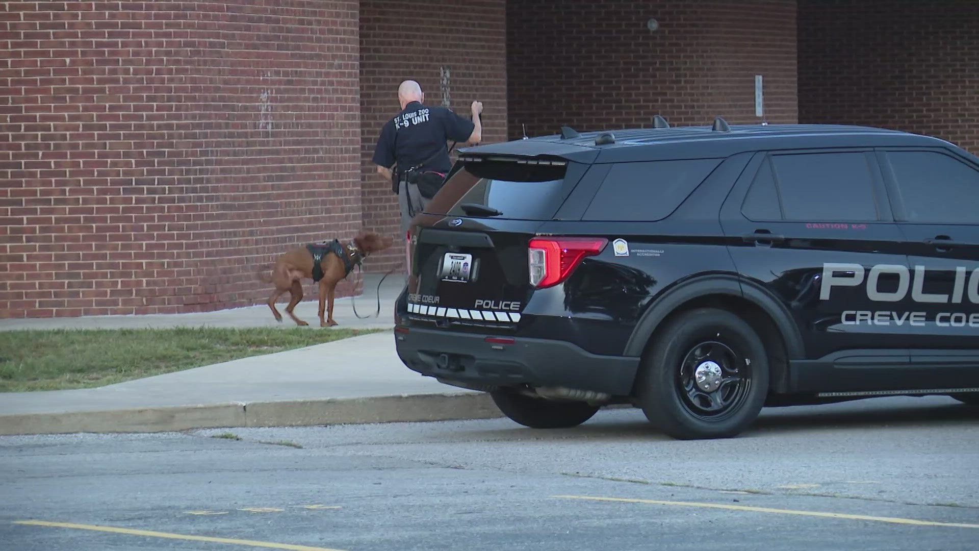 An armed former student was arrested Tuesday afternoon after a threat was made to Ritenour High School. The Ladue School District was also affected by a bomb threat