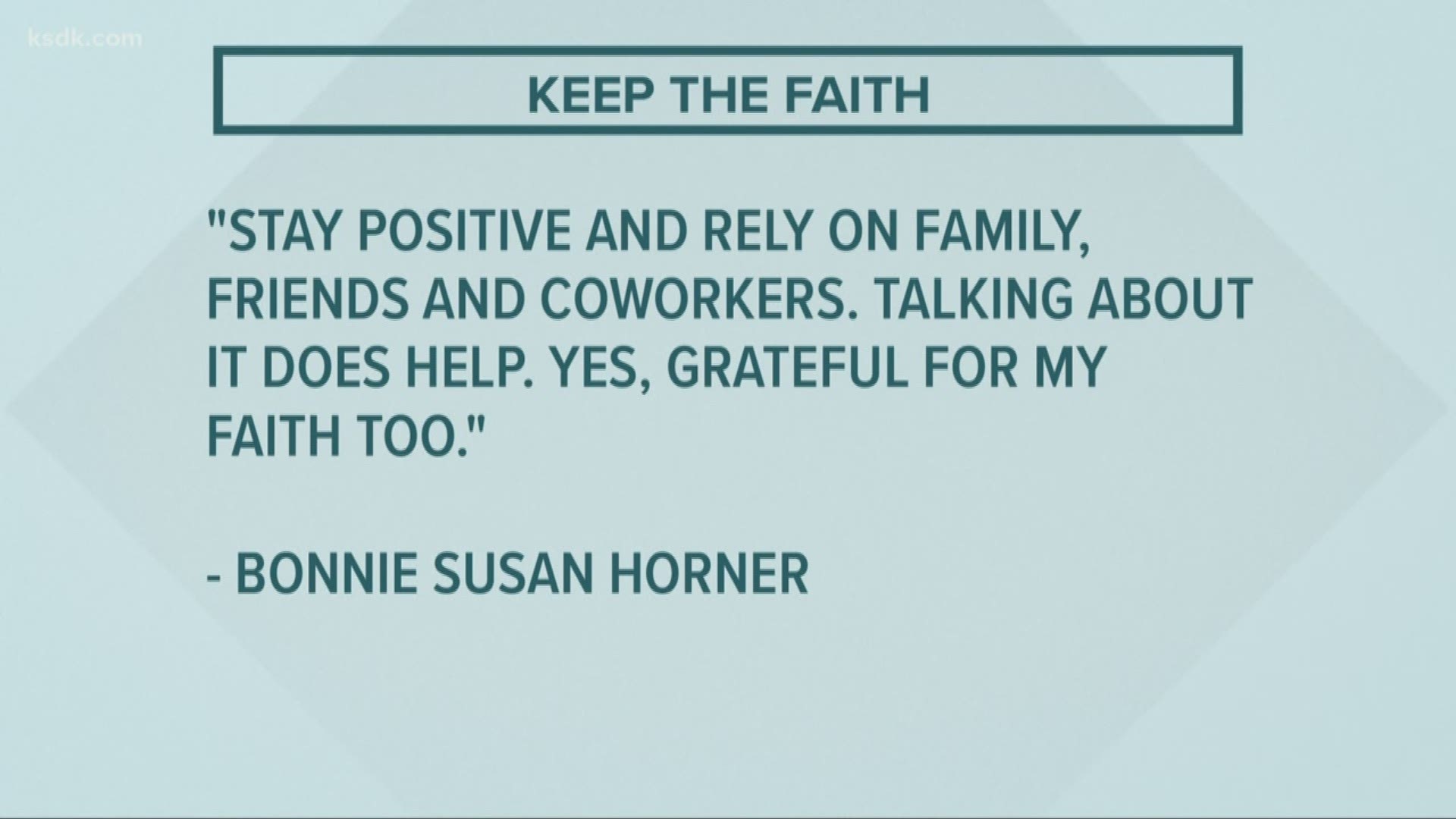 5 On Your Side's Rene Knott shares positive messages of support people wrote to him on Facebook.