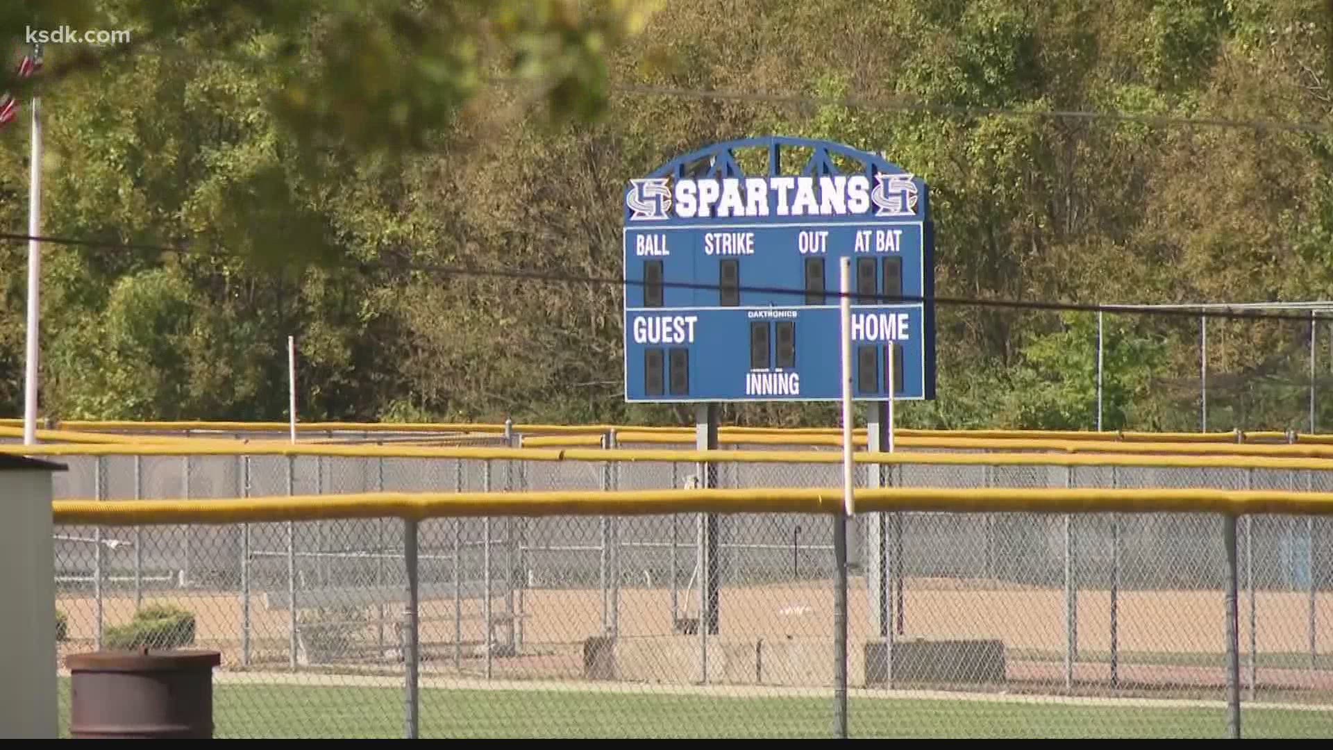 Lutheran High St. Charles is also suspending its contests in varsity volleyball and football through Oct. 14