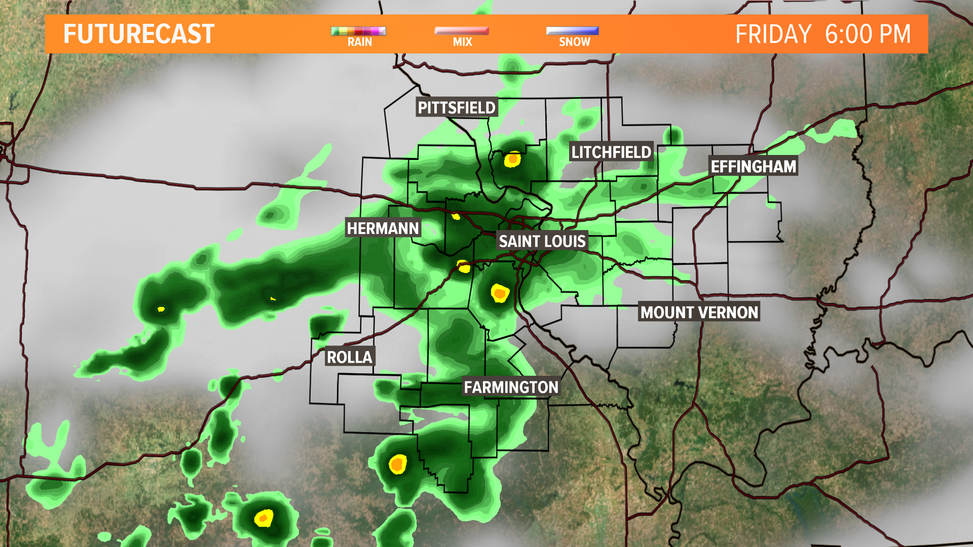 Weather | Tracking strong storms moving through St. Louis Friday | ksdk.com