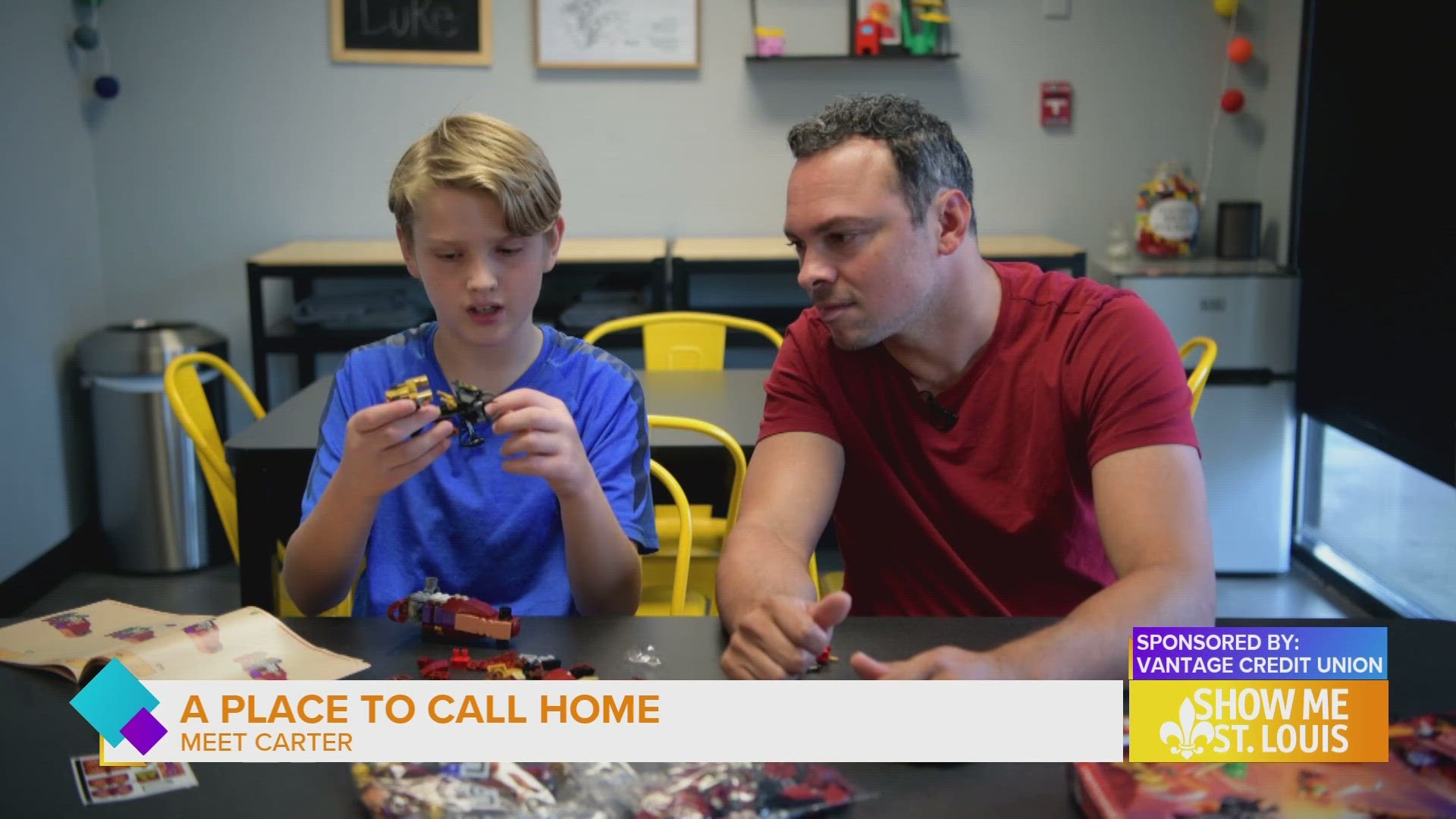 If you like Legos, Anthony Slaughter found the perfect spot for one master builder in today's A Place to Call Home.