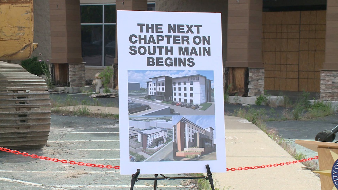 The Heart of St. Charles is coming down
