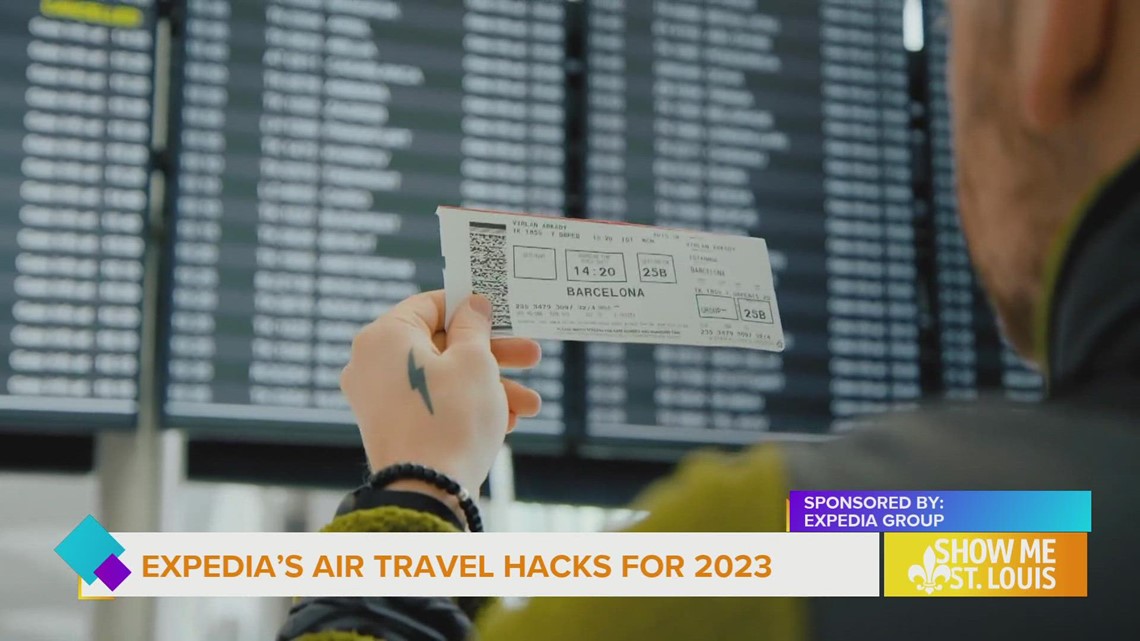 Expedia's air travel hacks for 2023