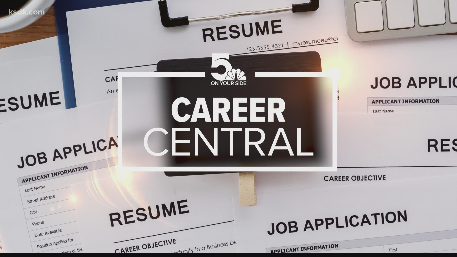 There are many job opportunities for City of St. Louis residents in this week's Career Central.