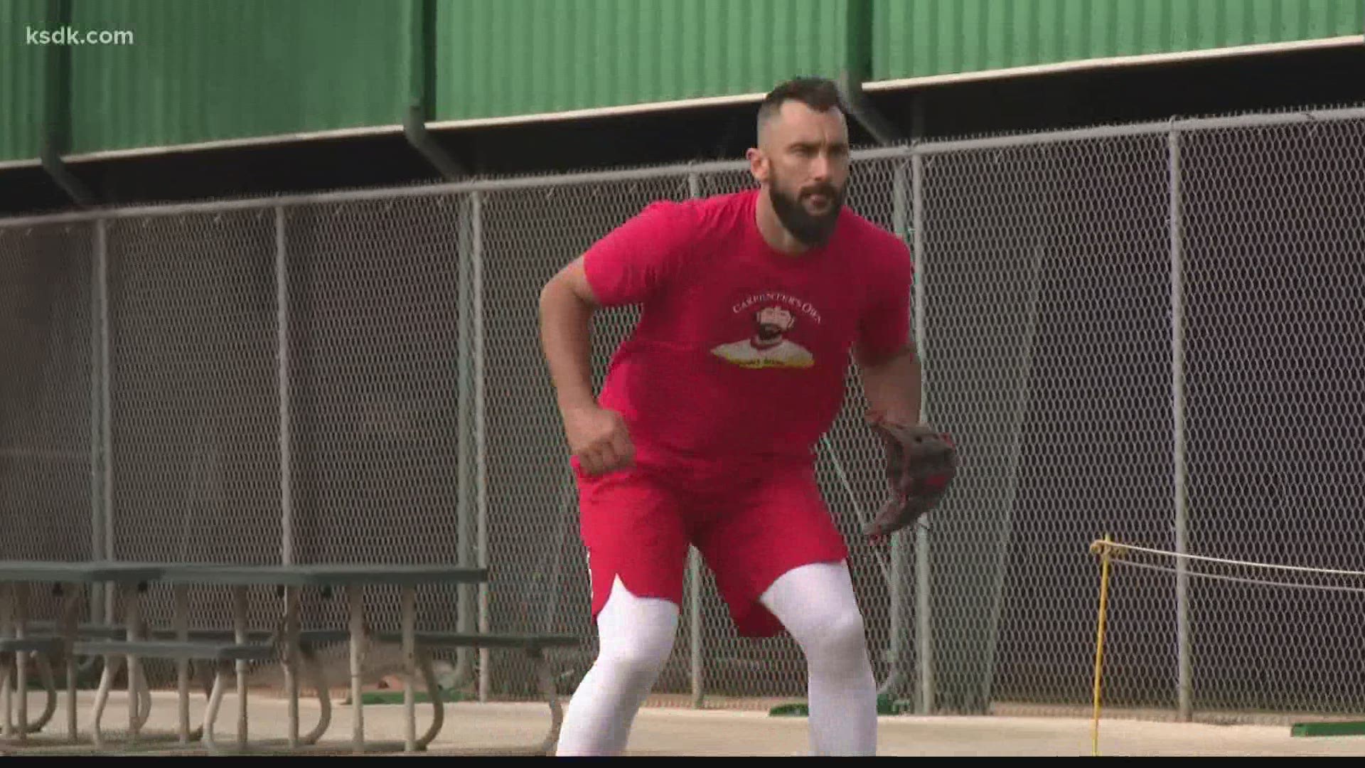 The Cardinals veteran is ready for the return of baseball.