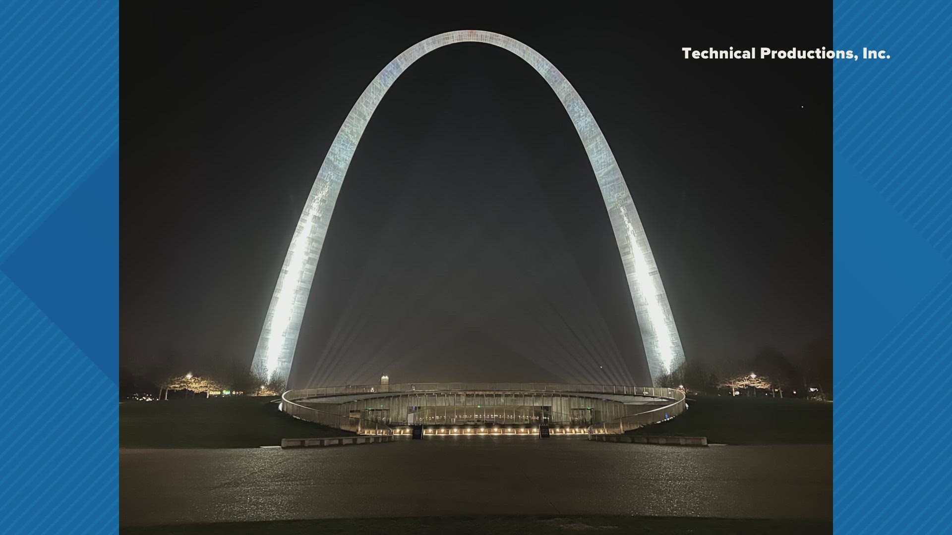 The Gateway Arch is getting a new lighting system that will be unveiled Tuesday night. The lights are new and improved.