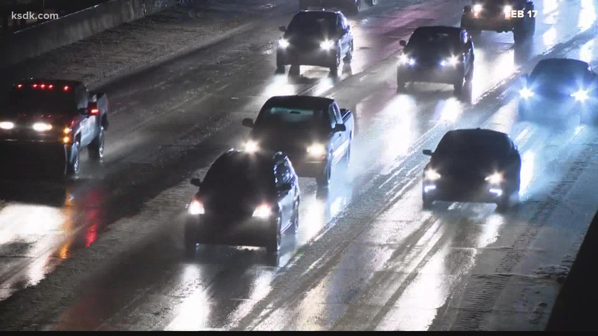 As with other recent waves of winter weather, MoDOT is asking drivers to be careful on the roads when the weather hits. People are asked to avoid rush hour.