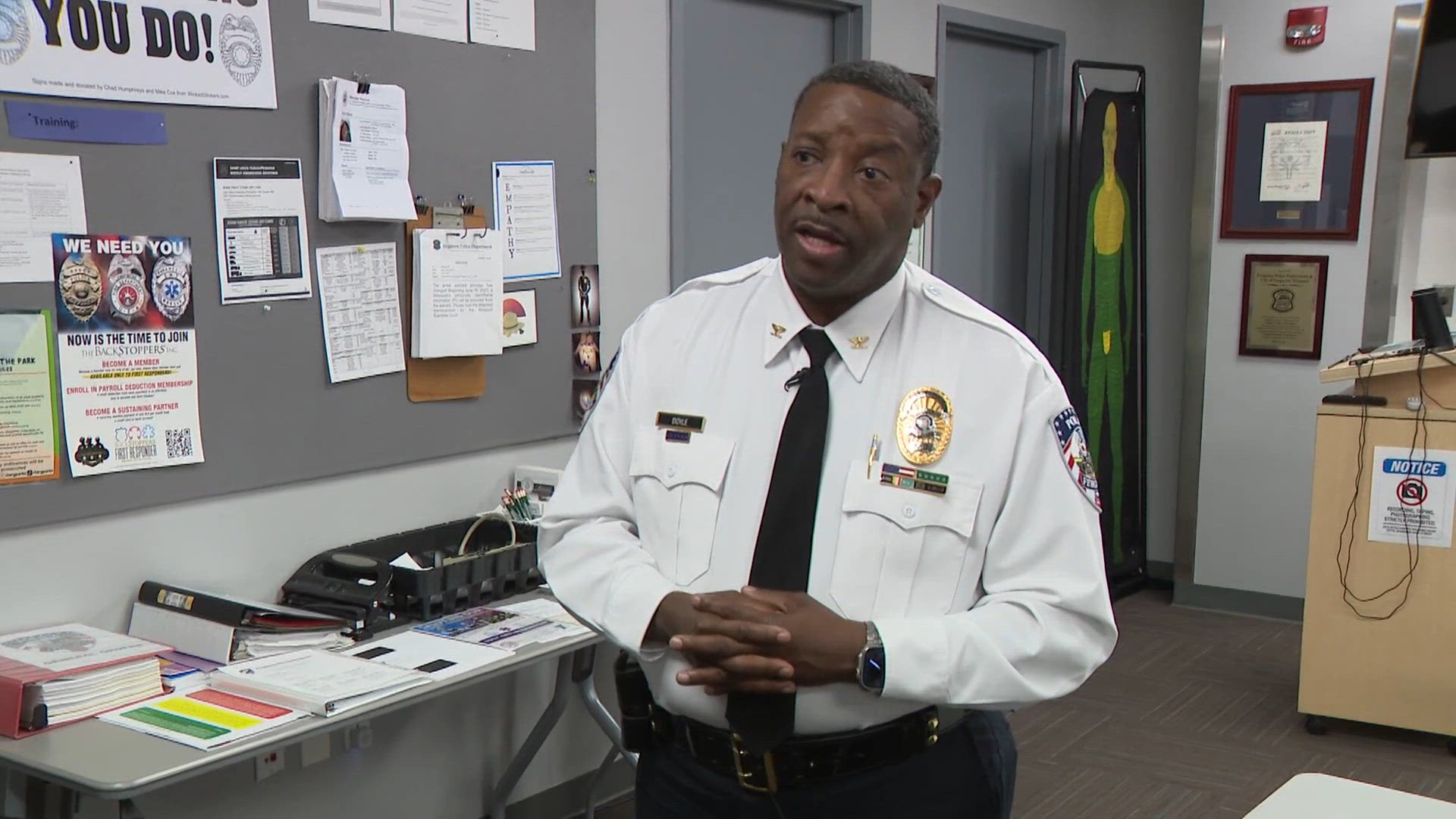Ferguson Police Chief Troy Doyle focuses on reform, staffing challenges