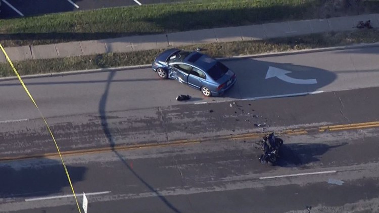 Motorcyclist killed in crash in Maryland Heights | ksdk.com