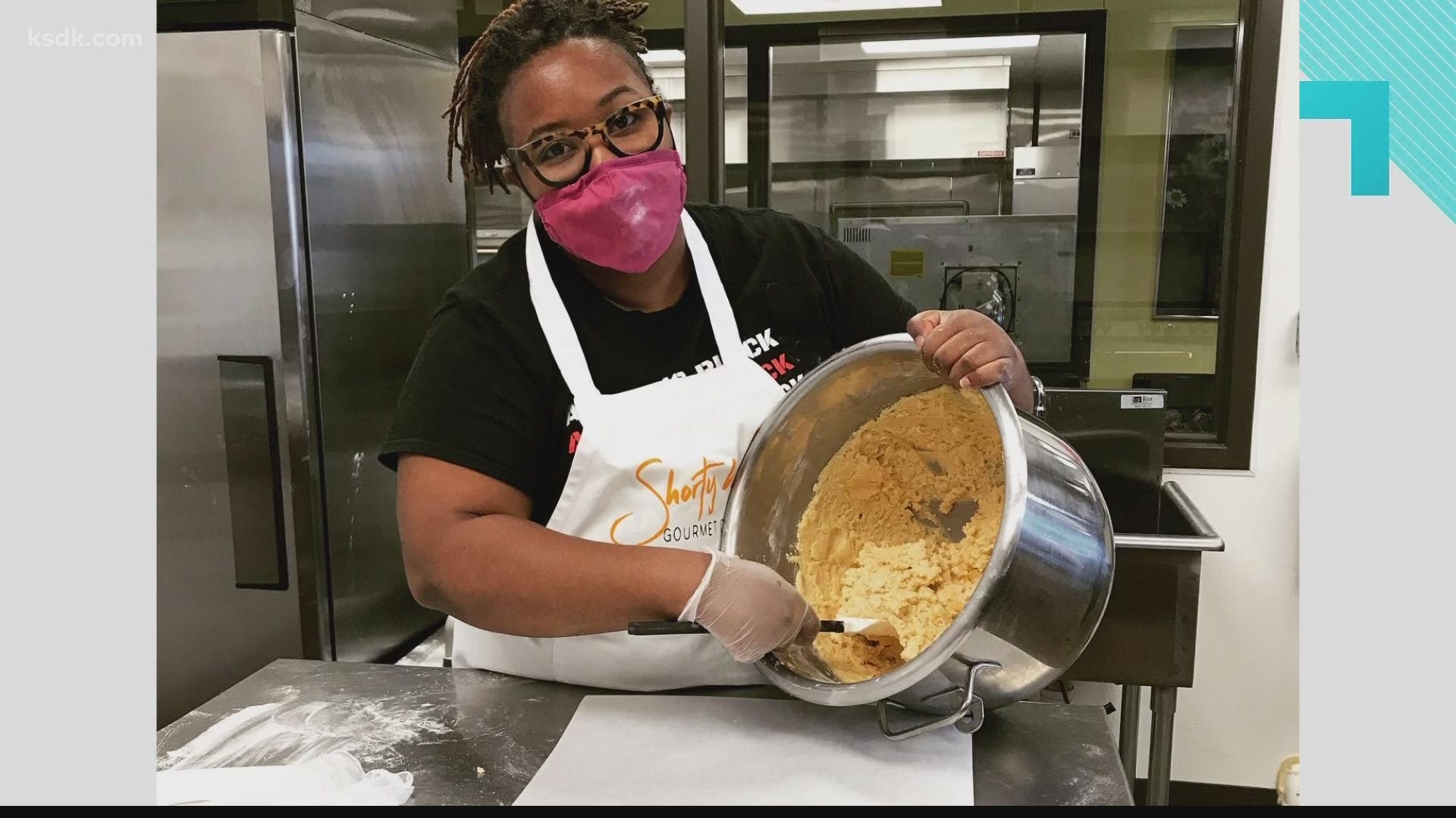 Erica King, founder and creator behind Shorty Mix Gourmet Cookies, is a self-taught and family-inspired baker.
