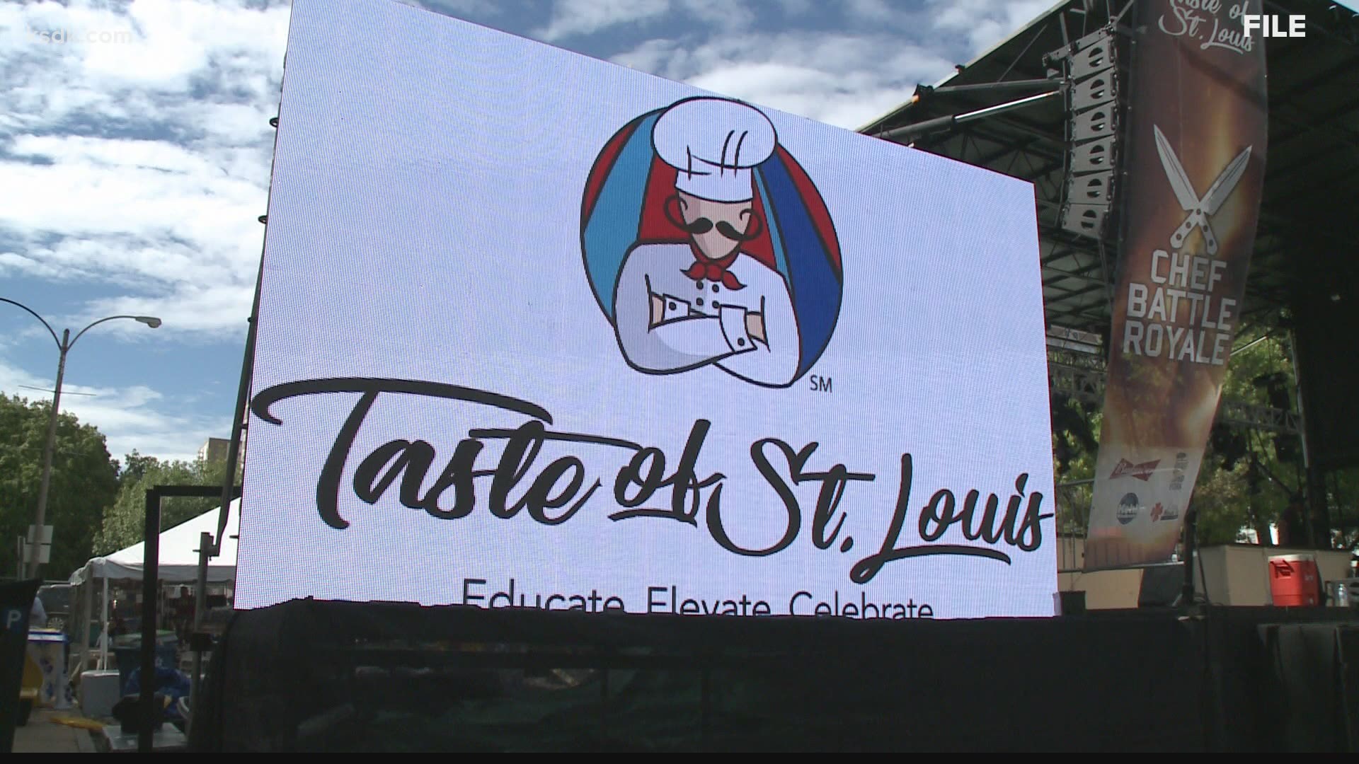 2021 Taste of St. Louis menu, participating restaurants
