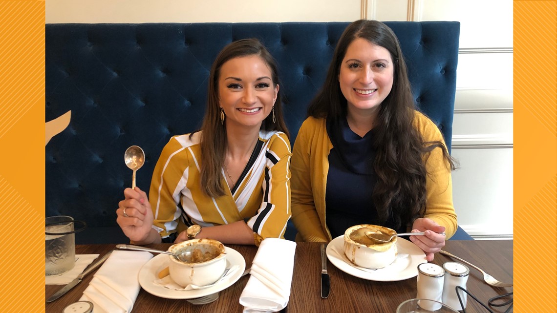 FamousBarr French onion soup served again in St. Louis with a twist on