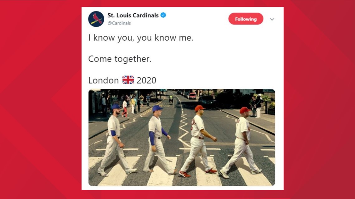 St. Louis Cardinals - I know you, you know me. Come together