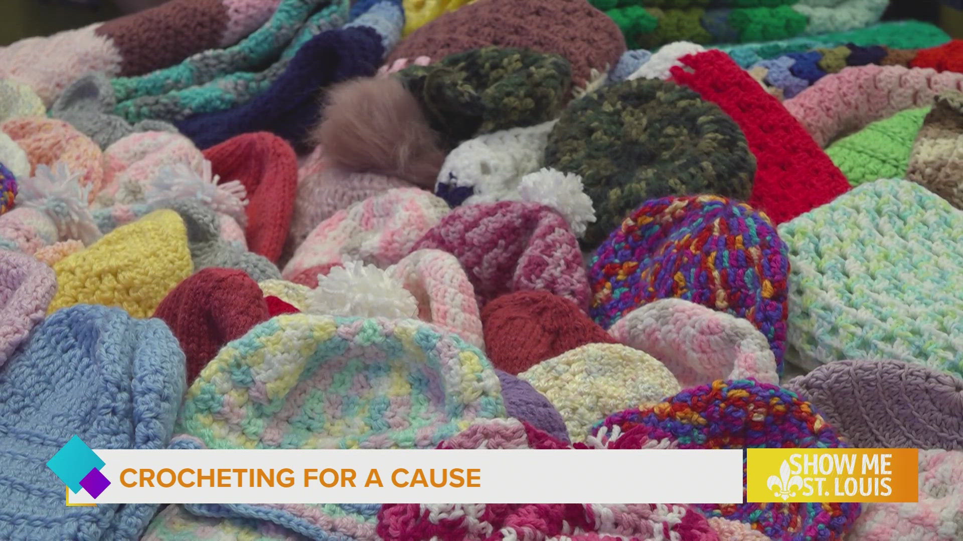 Each week they join for lunch and crochet baby blankets and hats to donate to NICU at local and military hospitals.