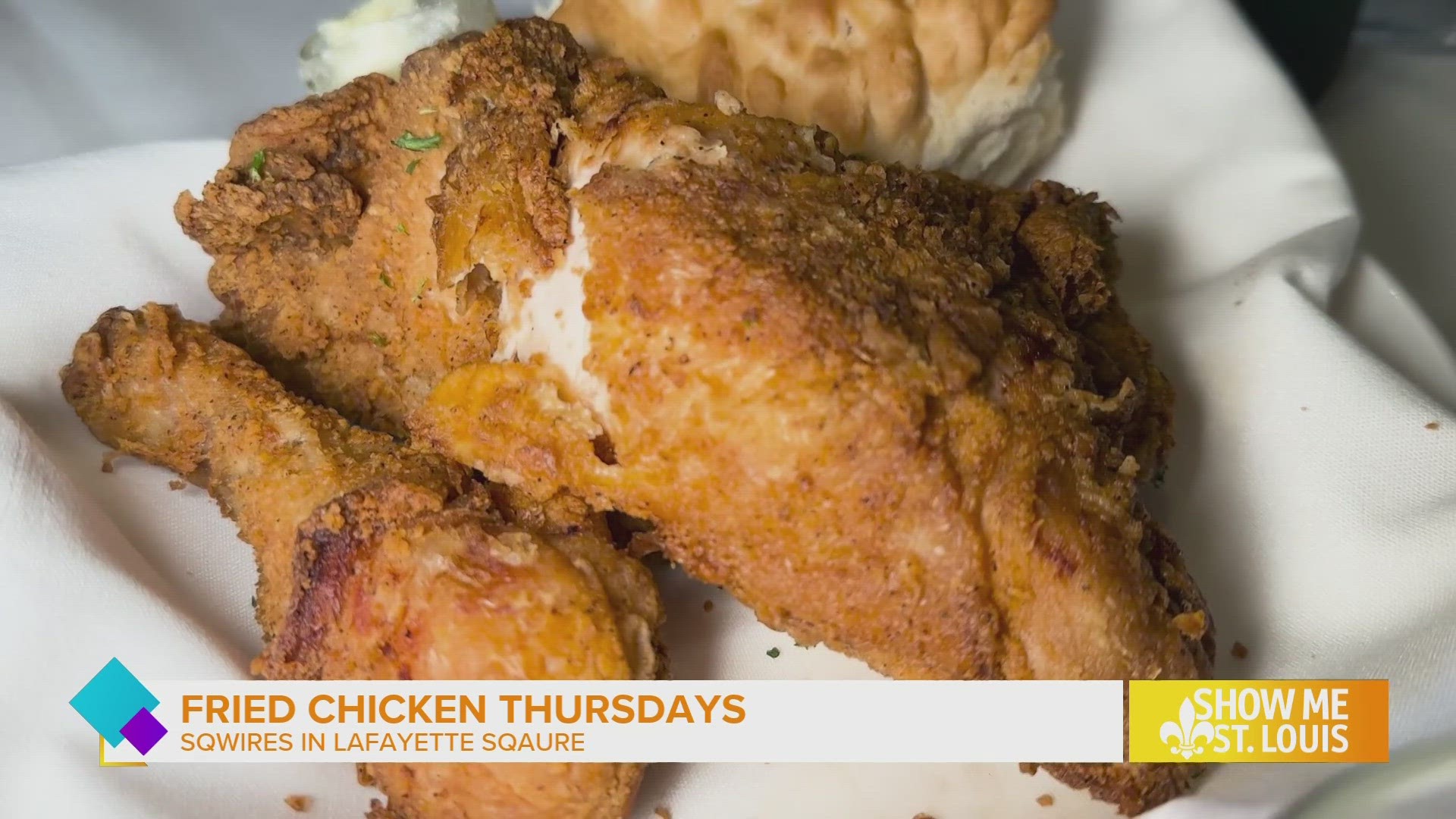 Thursdays are for fried chicken over at SqWires Restaurant and Market.