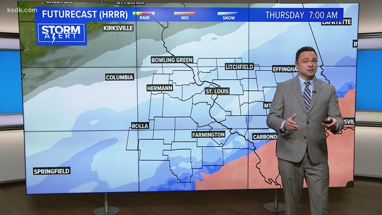4 AM Thursday winter storm update: Heavy snow expected across St. Louis area