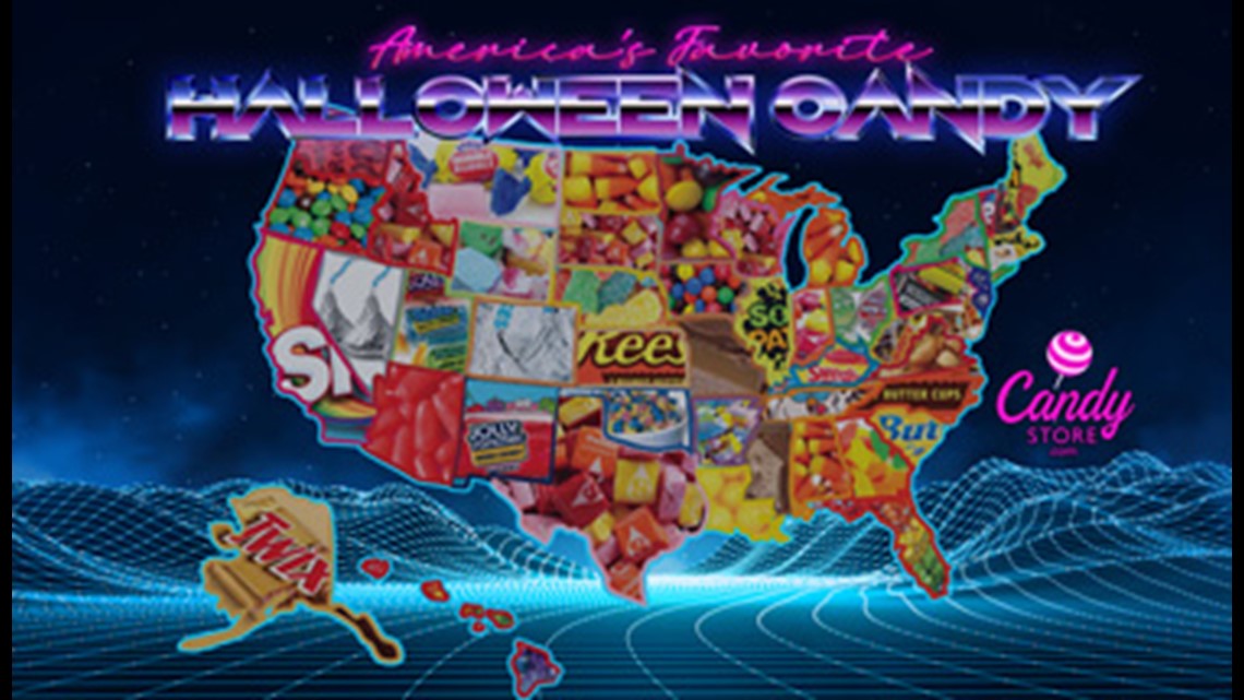 The most popular Halloween candy in Missouri and Illinois