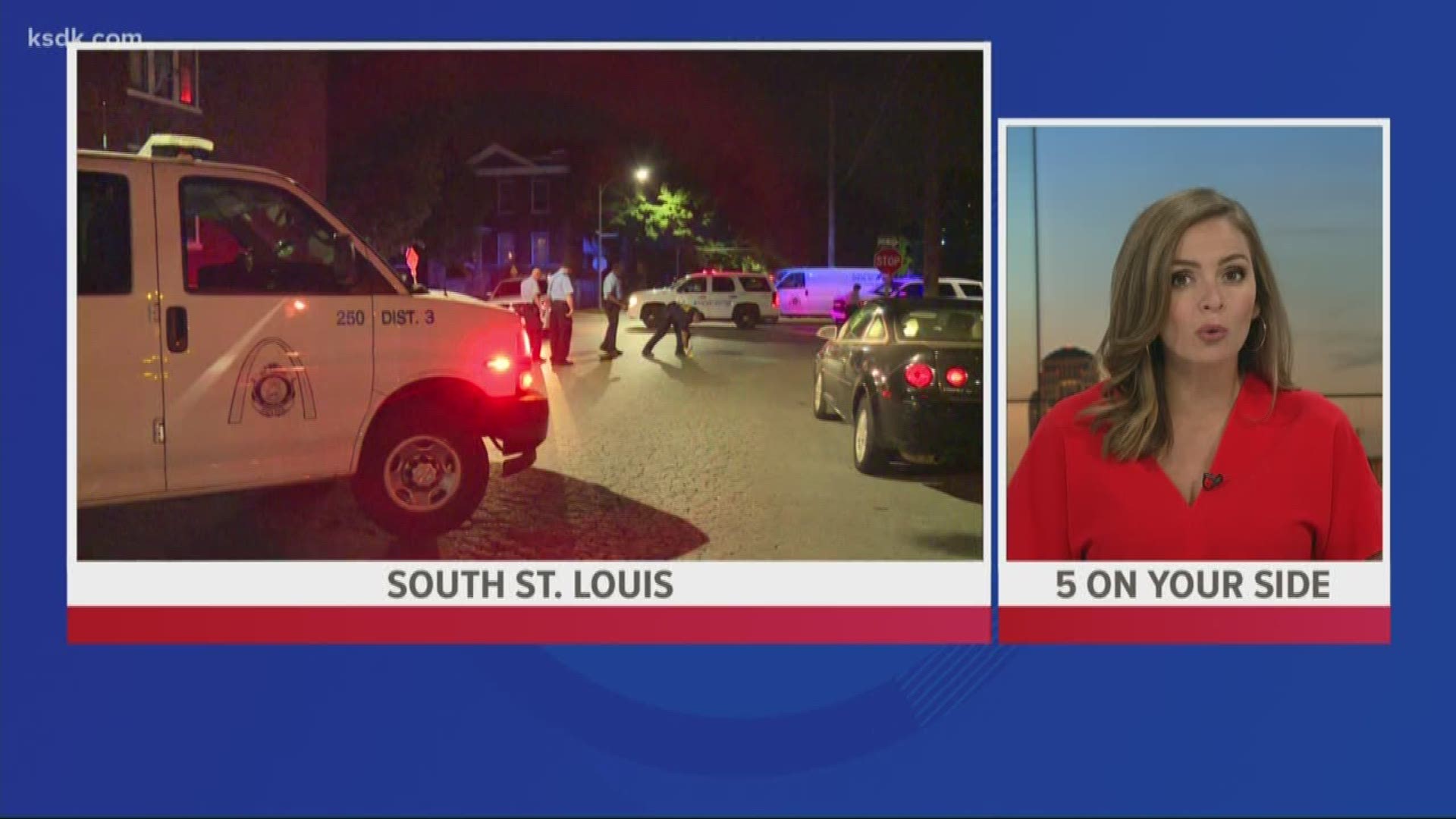 Woman shot in her car in south St. Louis | ksdk.com