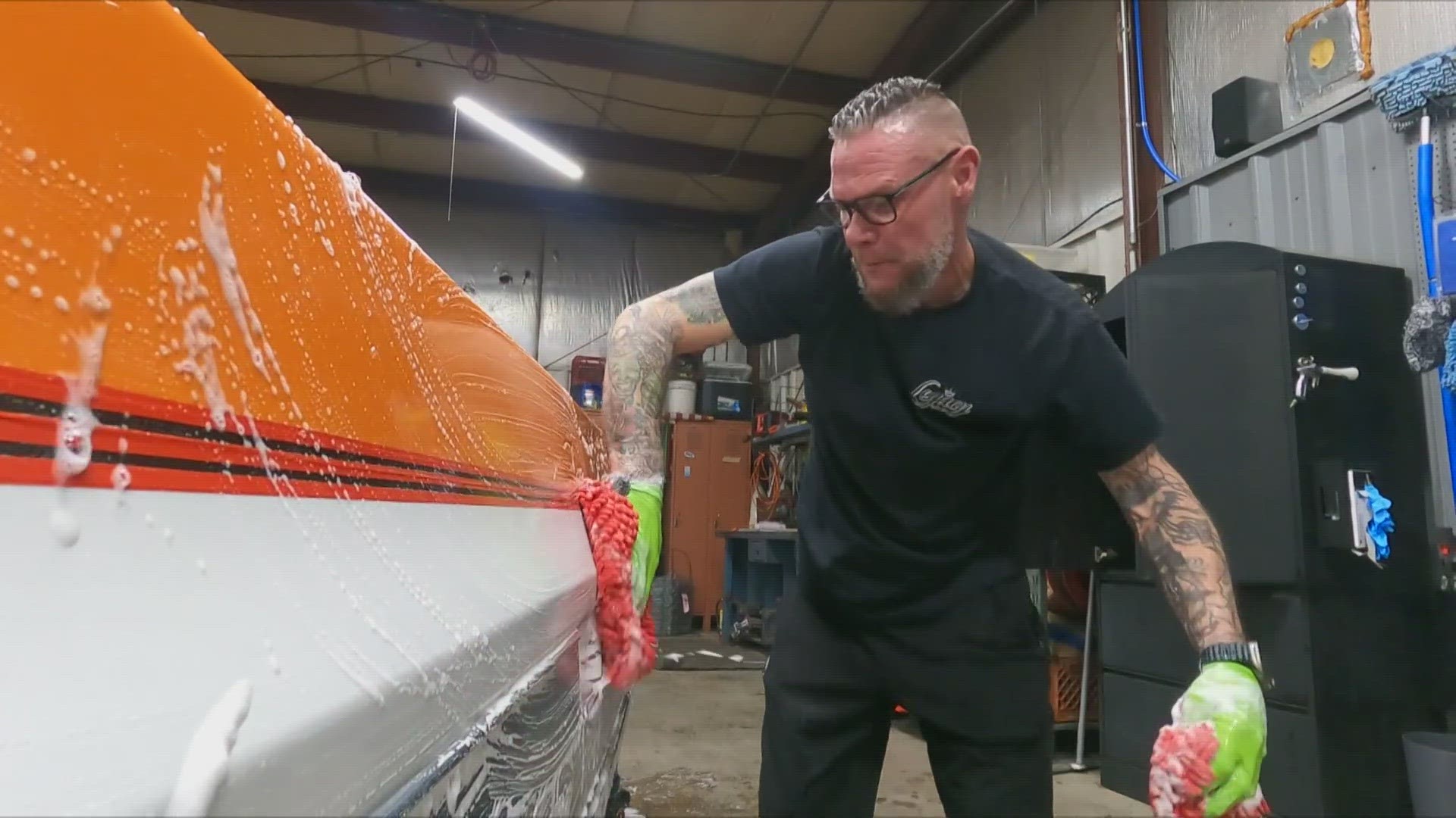 Christopher Zweifel is a former drug addict who turned his life around with an auto-detailing business. Now, he's inspiring others to do the same.