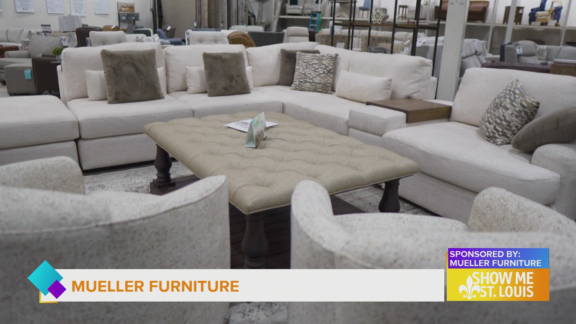 Mueller Furniture is offering major savings on in-stock and custom orders during its Tax-Free / Tariff-Free Sale.