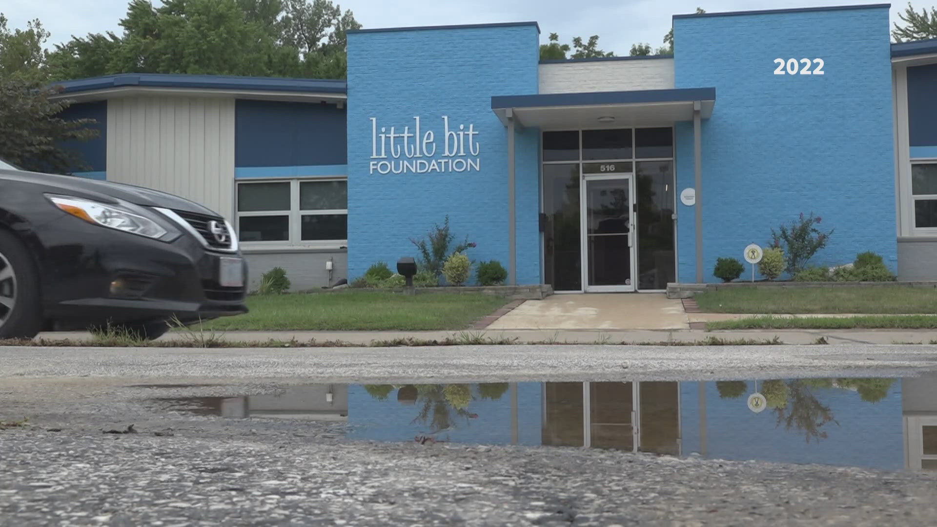 Four feet of flood water filled the Little Bit Foundation during the July 2022 floods. Two years later, the nonprofit is still working to move into its new home.