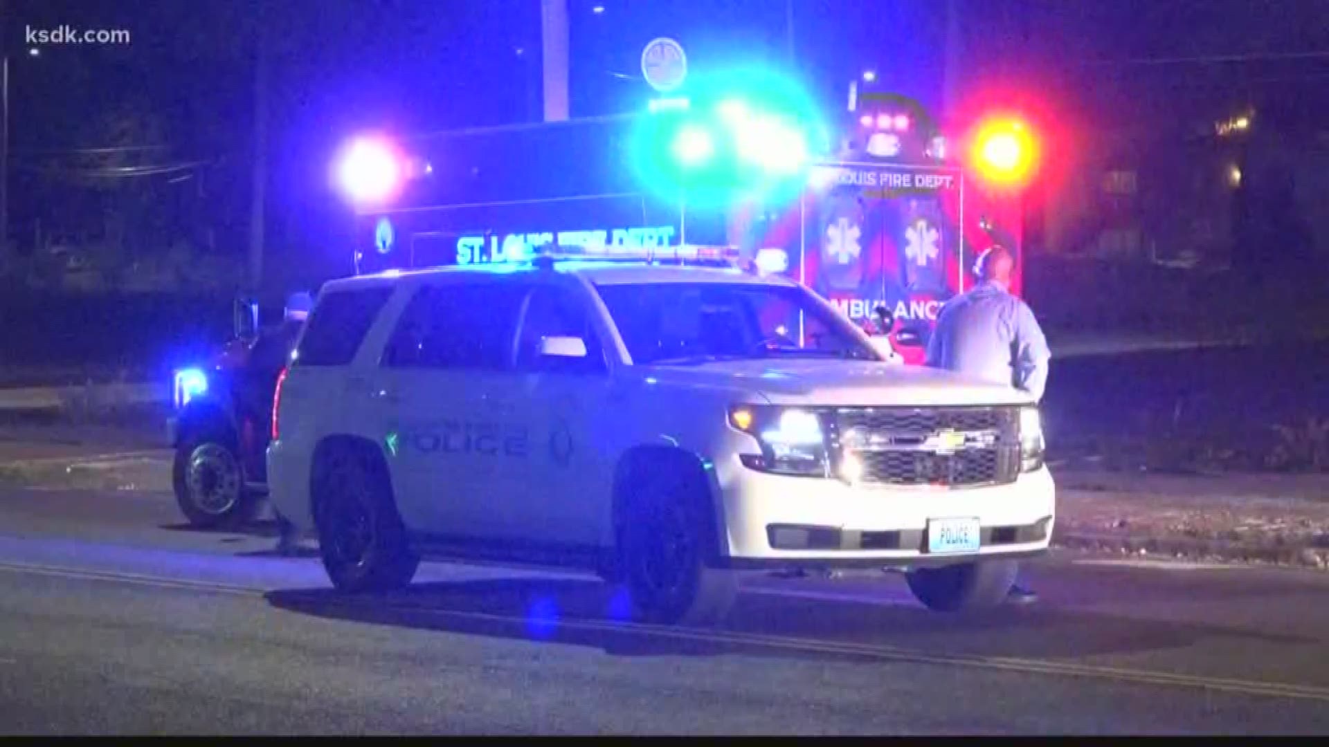 An investigation is underway after a man was shot in north St. Louis late Thursday night