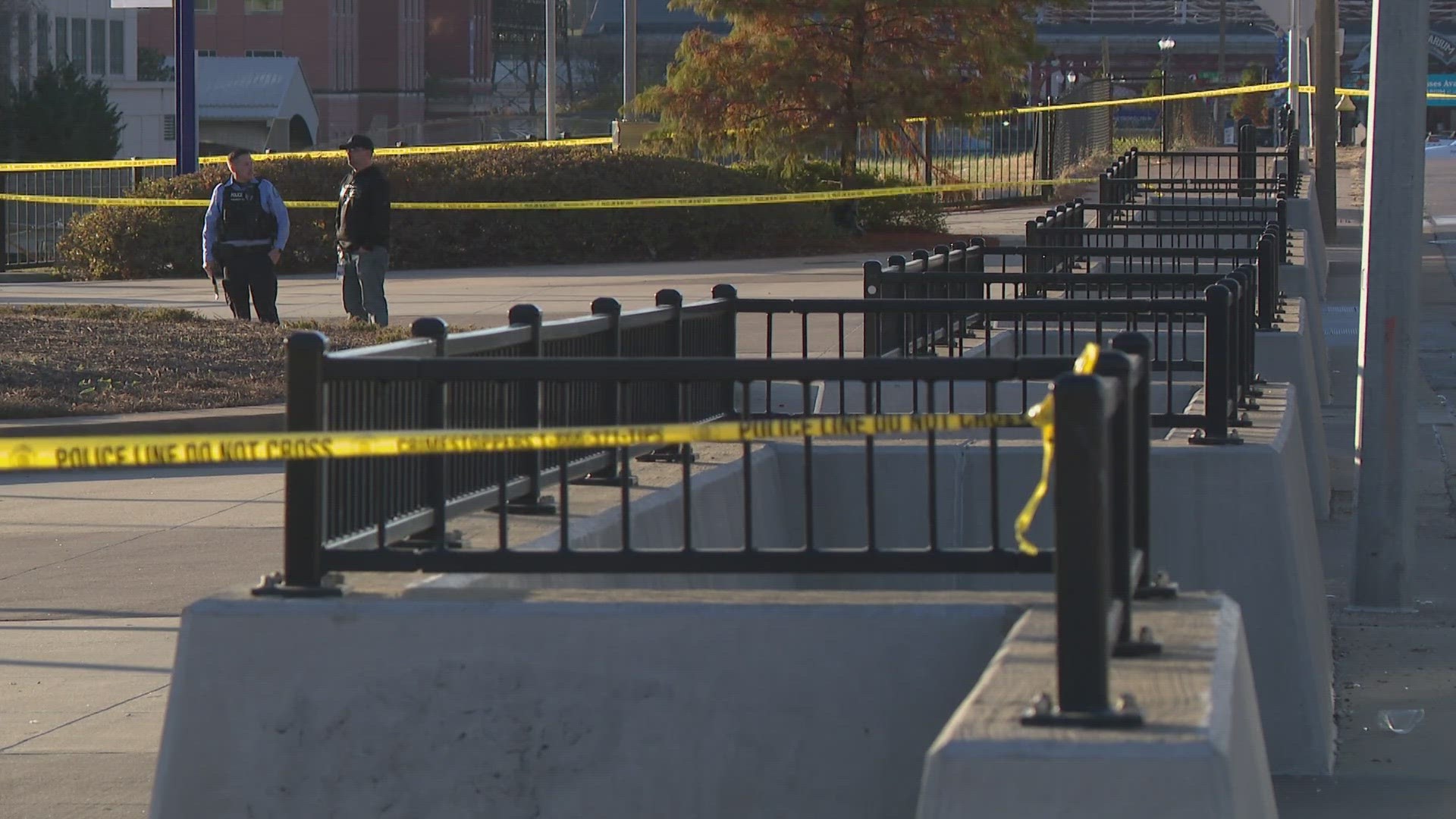 A man was shot and injured Tuesday afternoon near the Enterprise Center in downtown St. Louis. Police said the shooting happened shortly before 3:30 p.m.