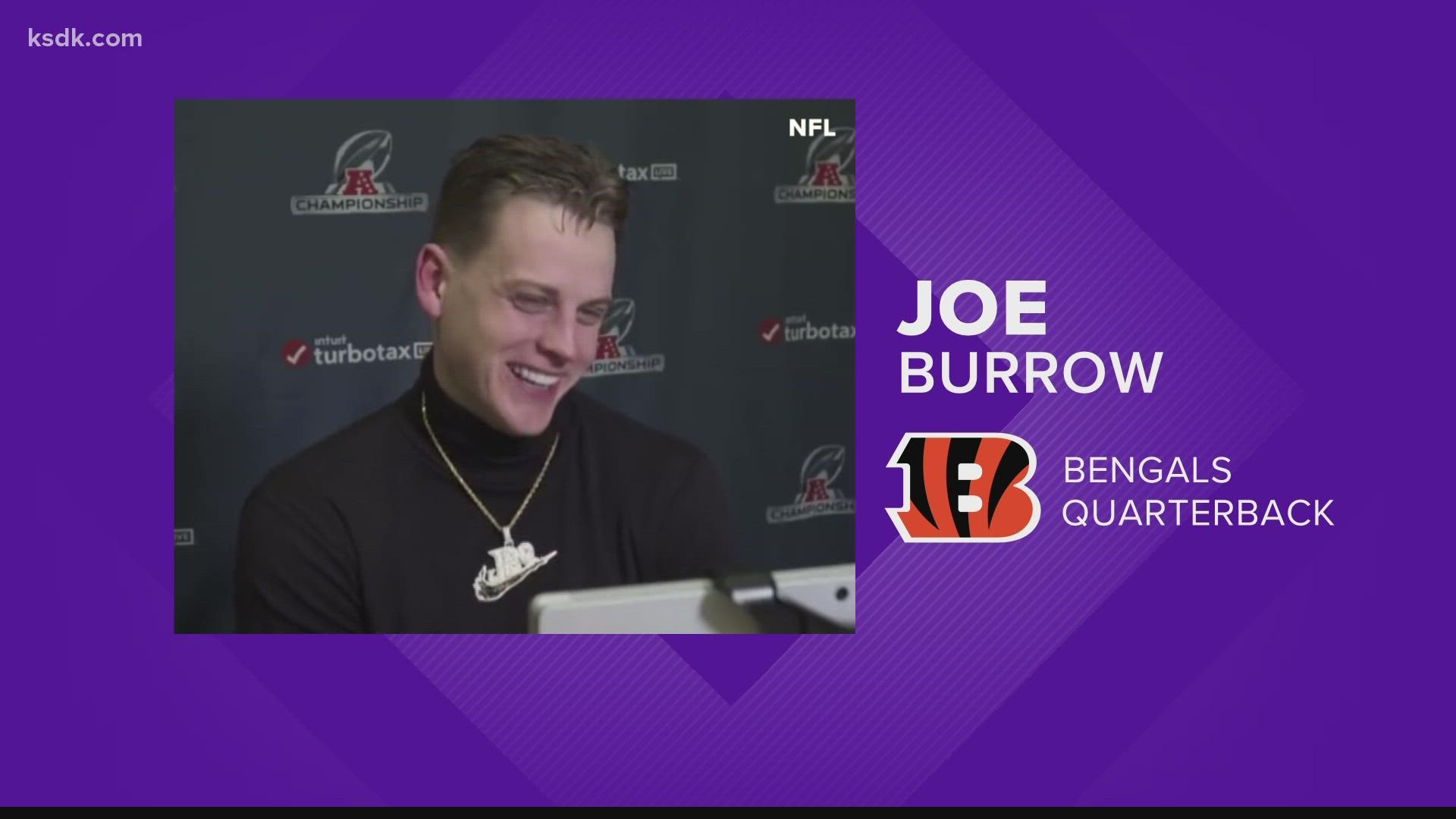 Burrow brought the swagger to the AFC Championship game against the Chiefs.
