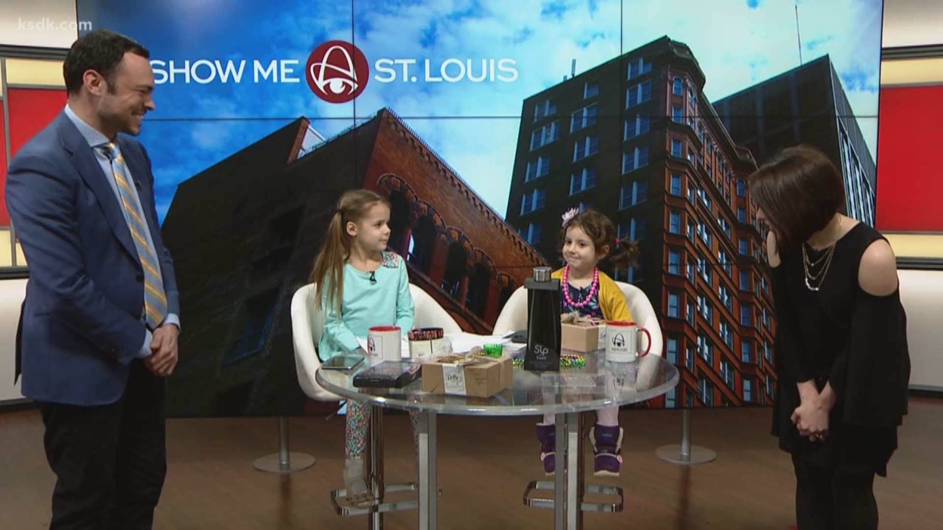 Penelope and Norah are new members of the production who stopped by Show Me St. Louis.
