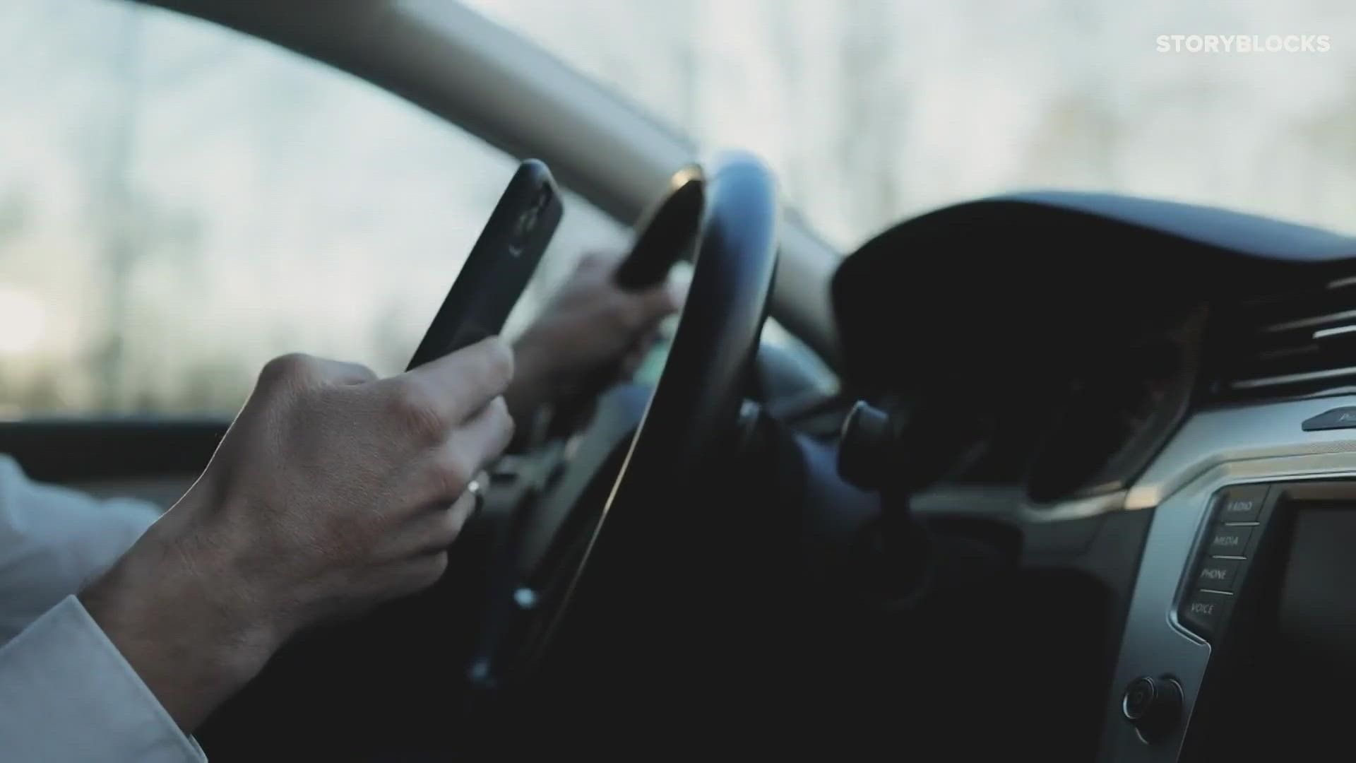 Missouri is one of only two states where texting while driving is not banned for all drivers.