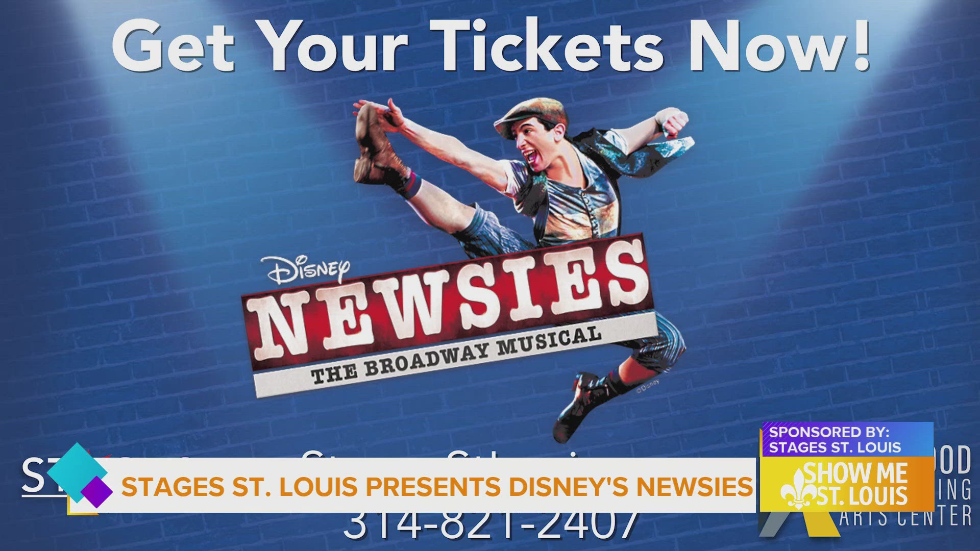 A spectacular production of Disney's Newsies is live now at Stages St. Louis