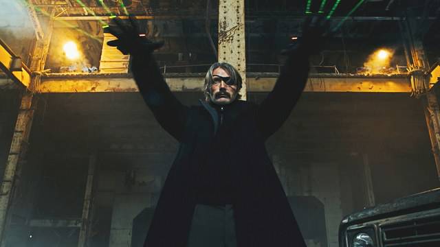 Netflix's unapologetic 'Polar' proudly waves its action freak flag with a terrific Mads Mikkelson