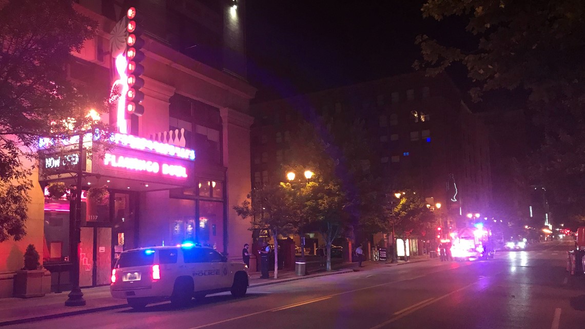 St. Louis crime Downtown shooting