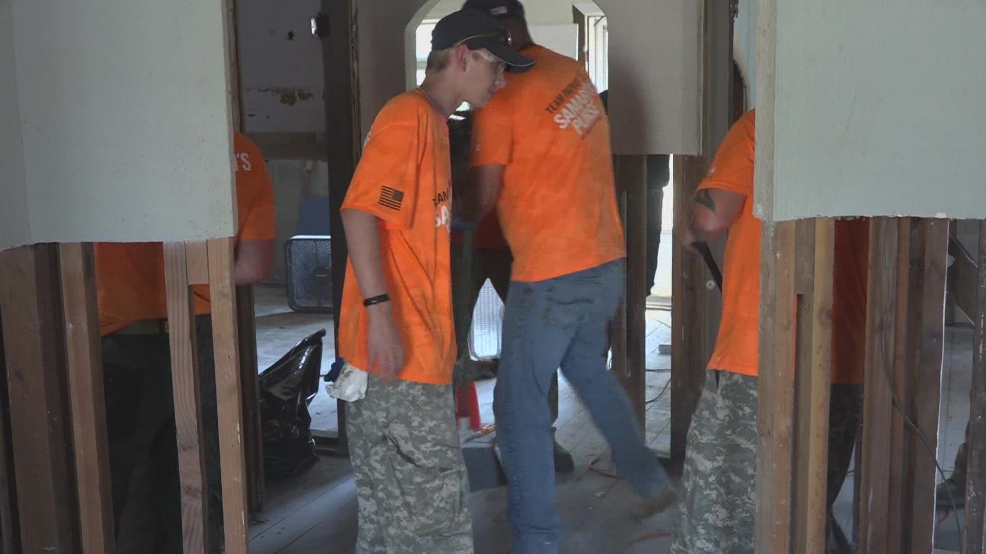 Homeowners affected by the flood or volunteers looking to help can get involved with Samaritan's Purse's disaster relief efforts through Oct. 1.