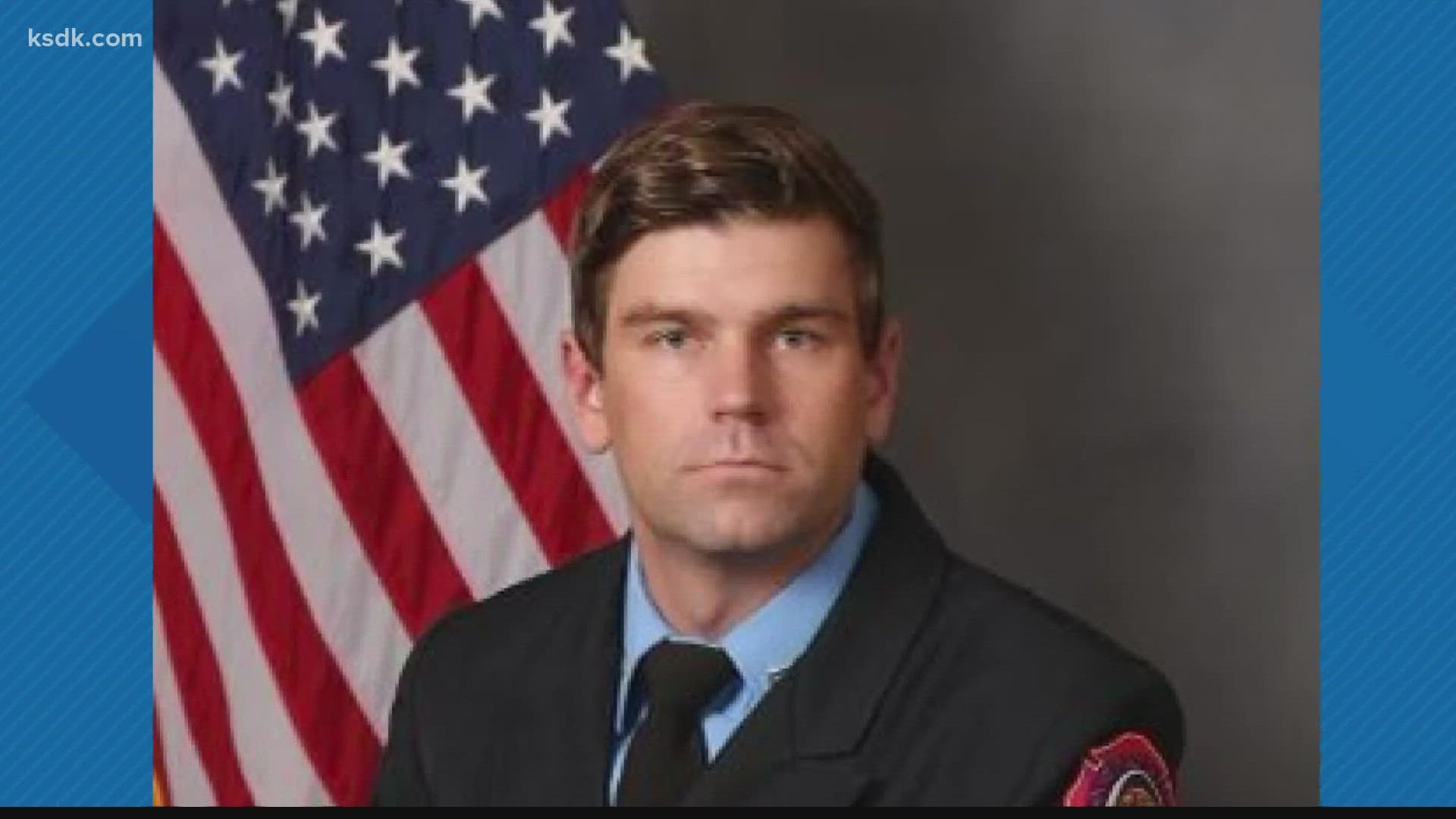 The roof of the building collapsed, burying two firefighters on the second floor. One of the firefighters, Benjamin Polson, died from his injuries.