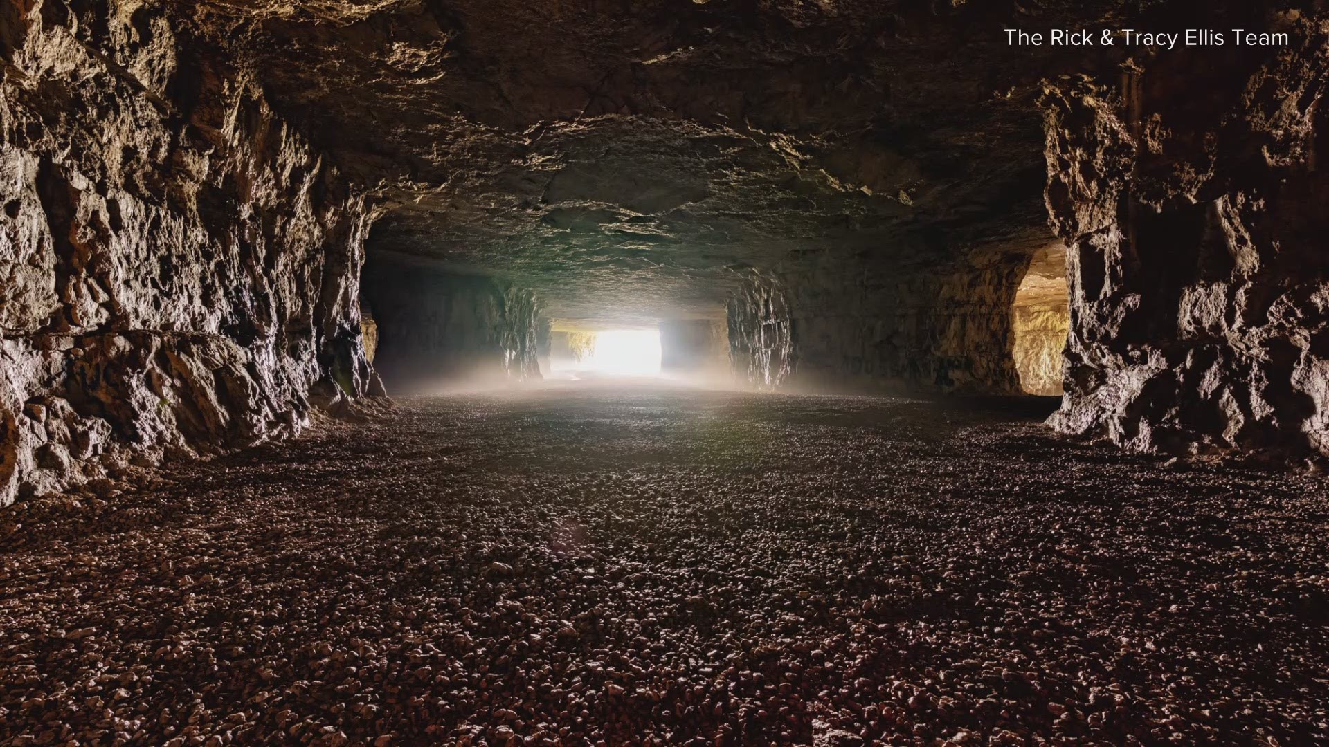 The Trinity Underground mine system sits on 40 acres in Elsberry, Missouri