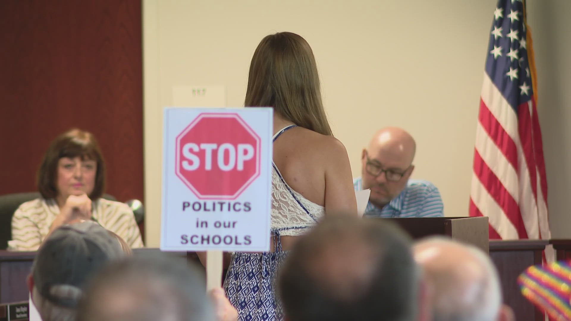 Francis Howell School District Board of Education considered new policies and regulations for the upcoming school year. The proposed policies even sparked a protest.