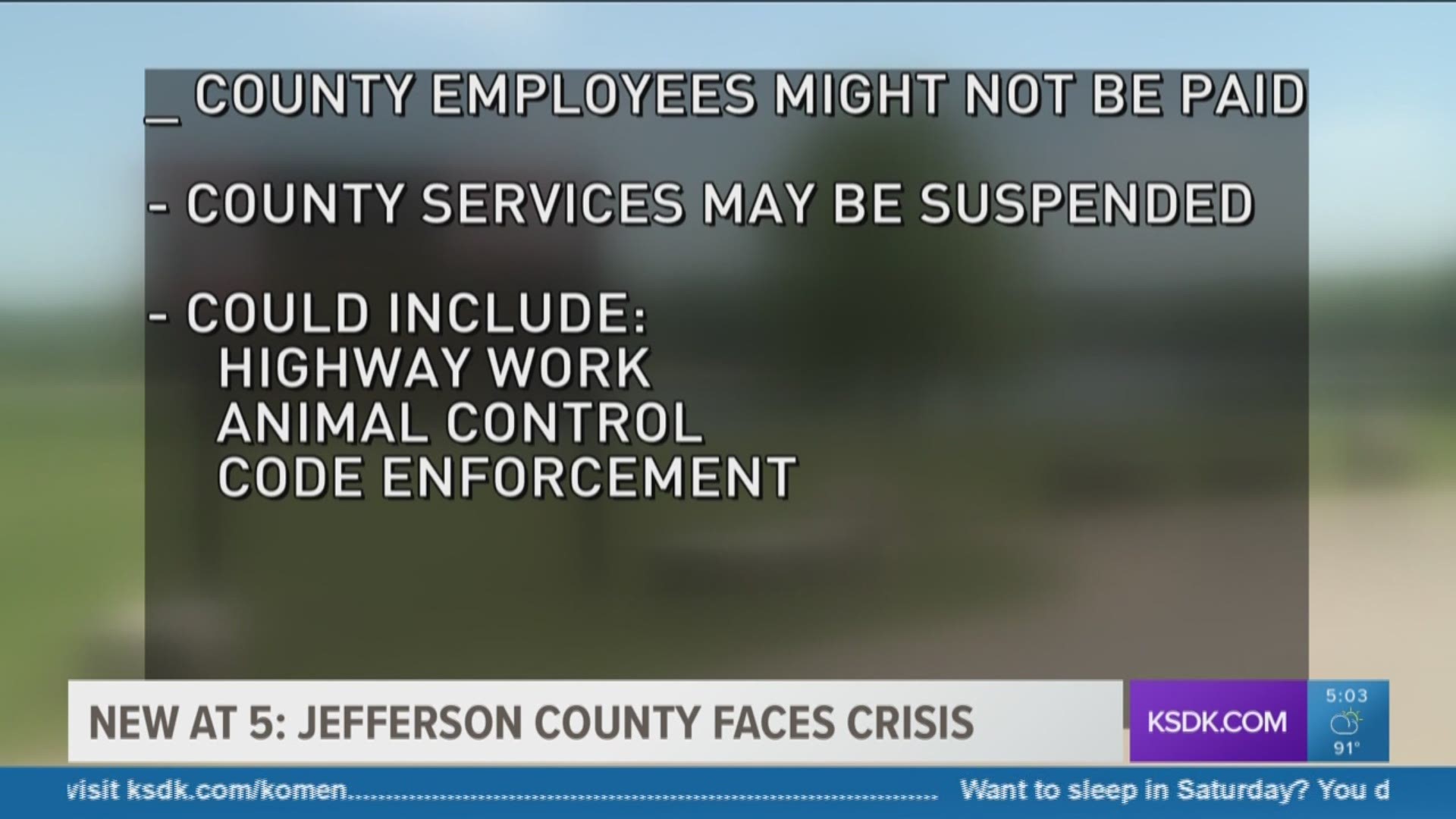 Jefferson County government could shut down | www.bagsaleusa.com/product-category/classic-bags/