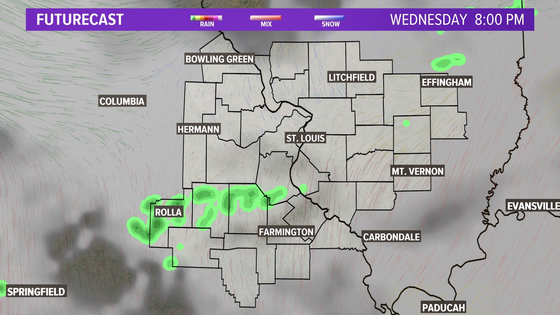 Severe storms possible Thursday evening in St. Louis