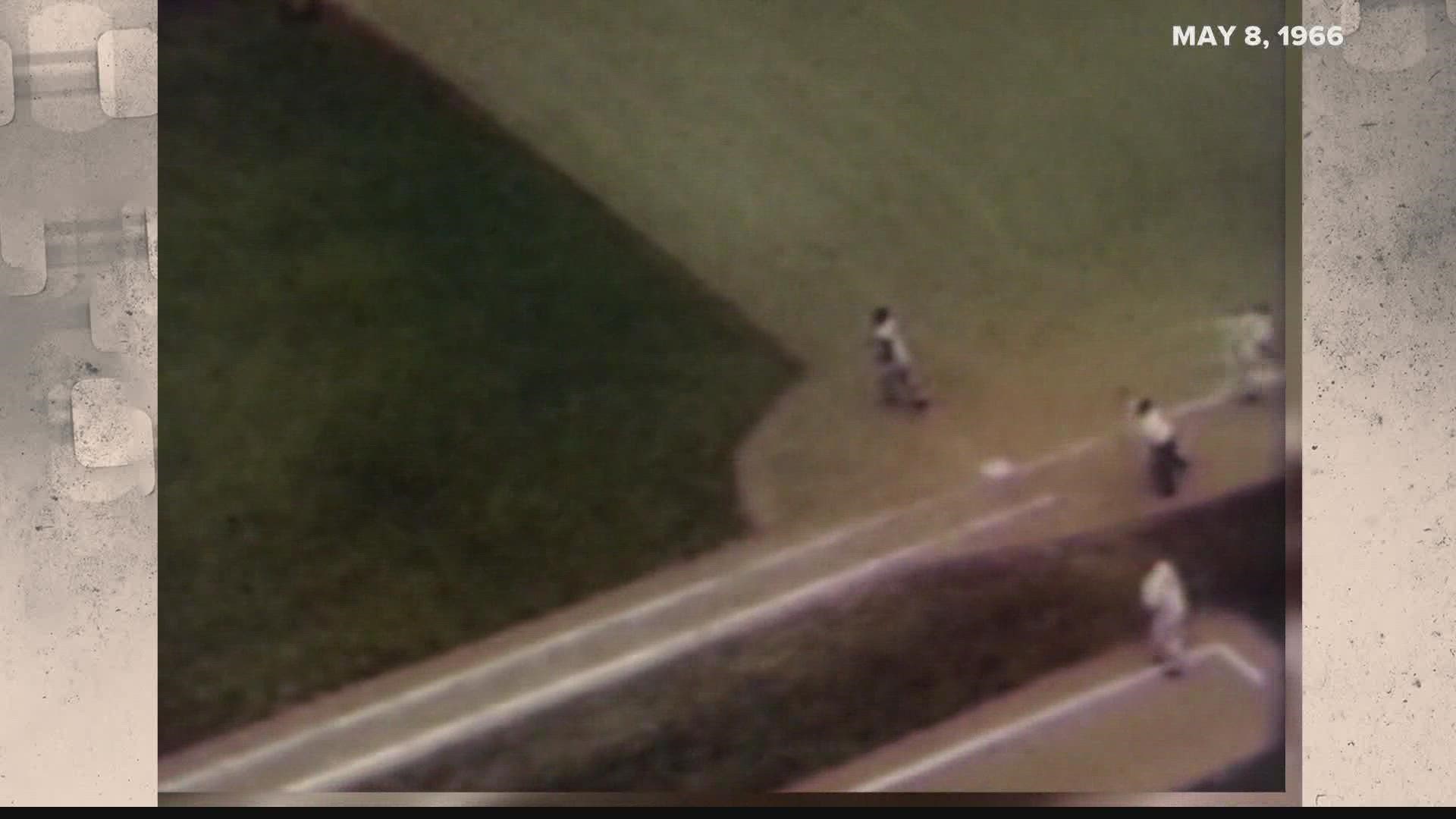 This week's Vintage KSDK goes back 56 years. On May 8, 1966, the Cardinals played their last game at Sportsman's Park.