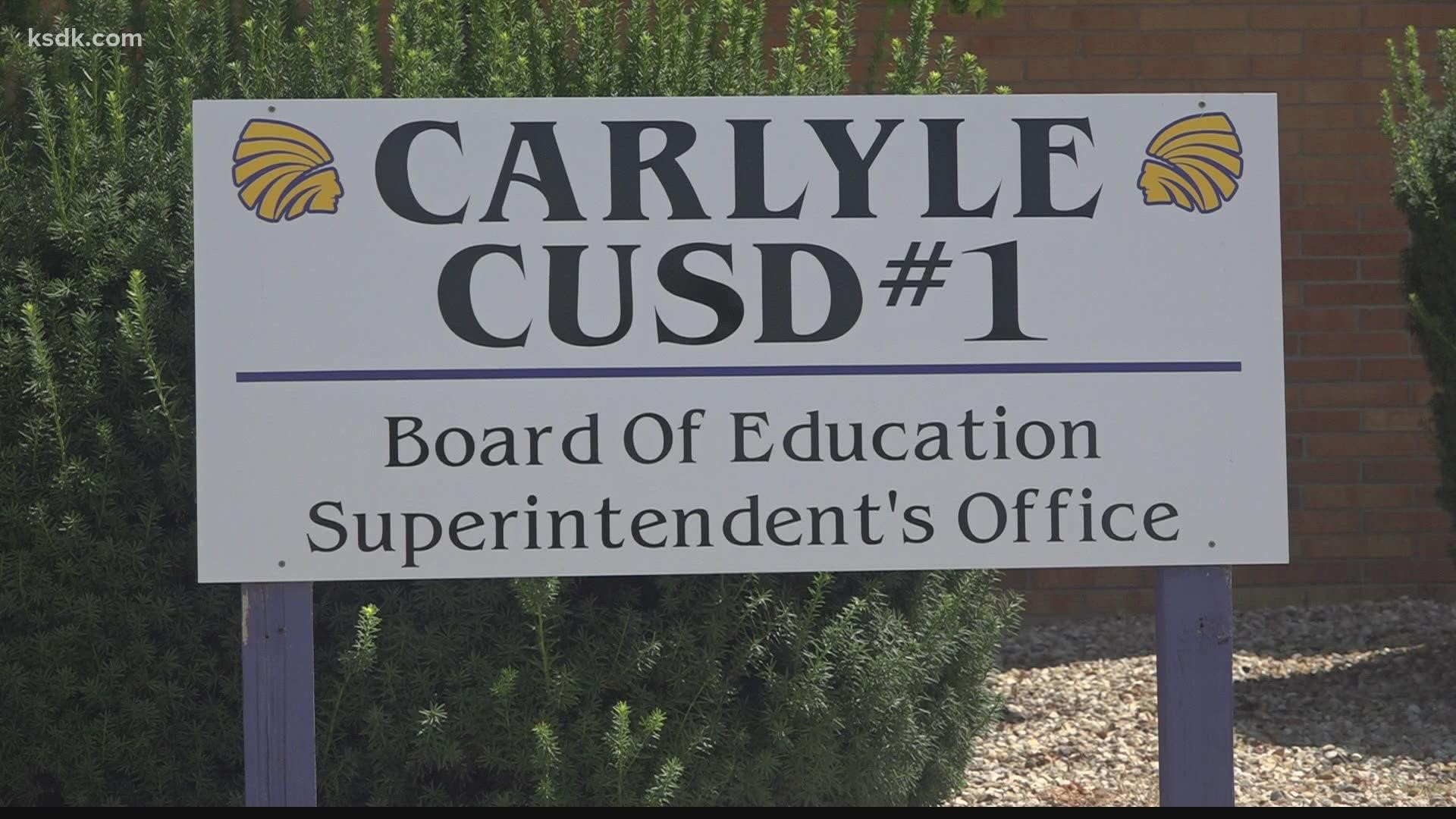 The schools are not complying with the state health department's mask mandate for schools.