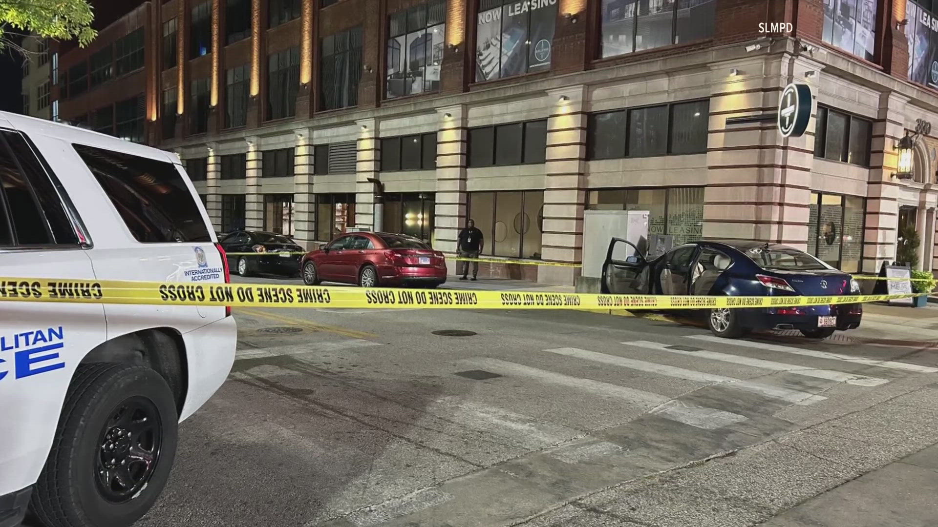 A shooting ended in a car crash outside Busch Stadium. The incident happened while a game was underway between the Cardinals and the Pittsburgh Pirates.