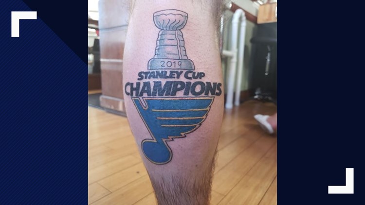 Champ stamp Blues fans keep their word by getting Stanley Cup tattoos   The Athletic