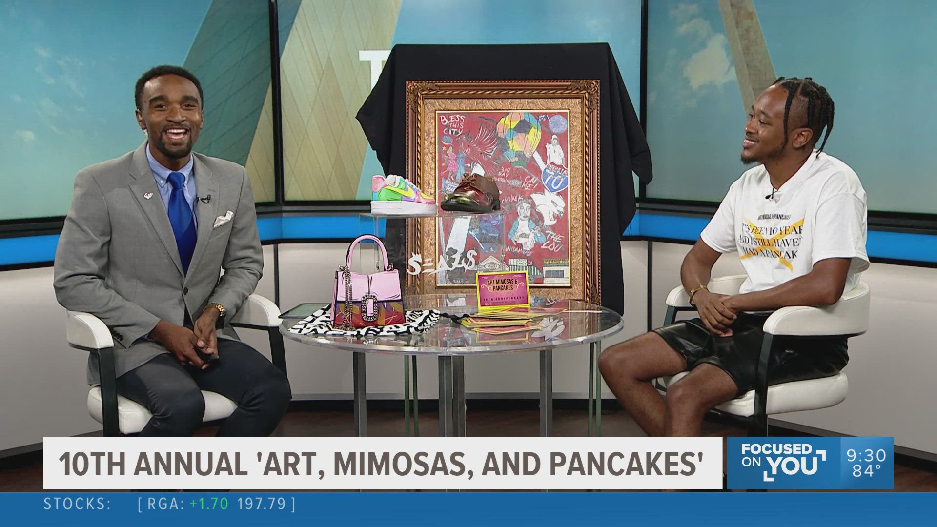 Art, Mimosas and Pancakes is back on July 19 for its 10th year. Local artist, activist and founder Brock Seals stopped by Today in St. Louis to talk about the event.